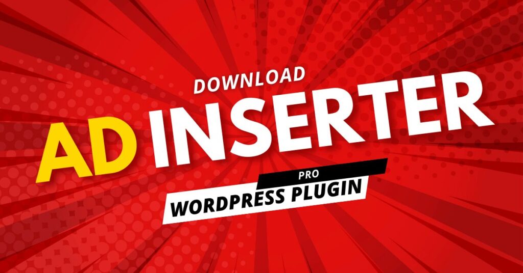 ad Inserter Pro Plugin