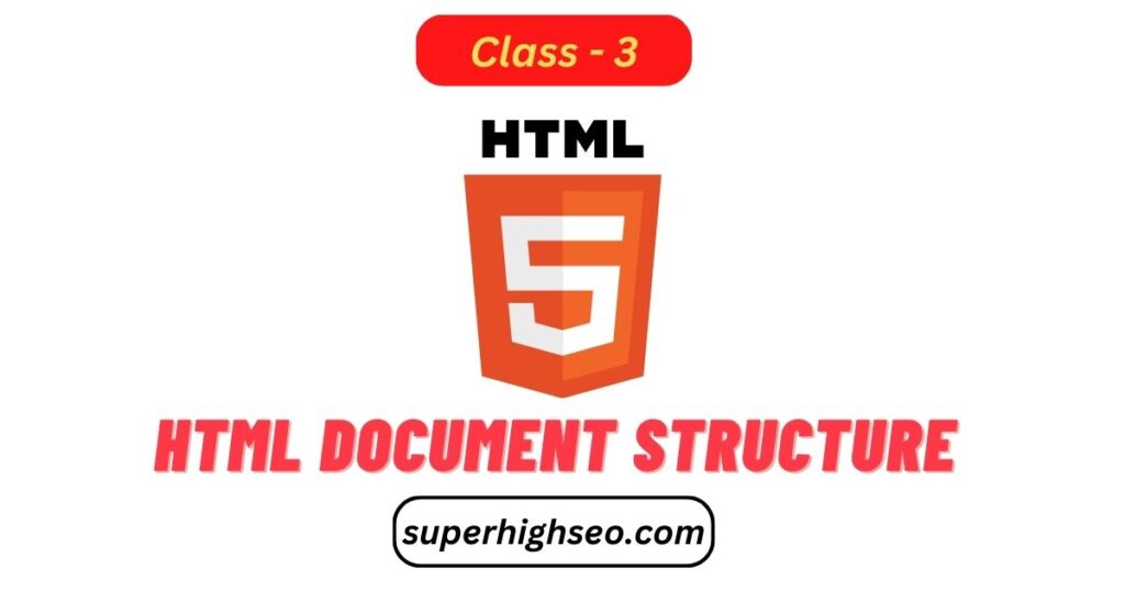 HTML Document Structure - Class - 3