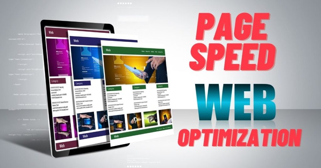 Page speed optimization