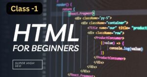 html tutorial for beginners