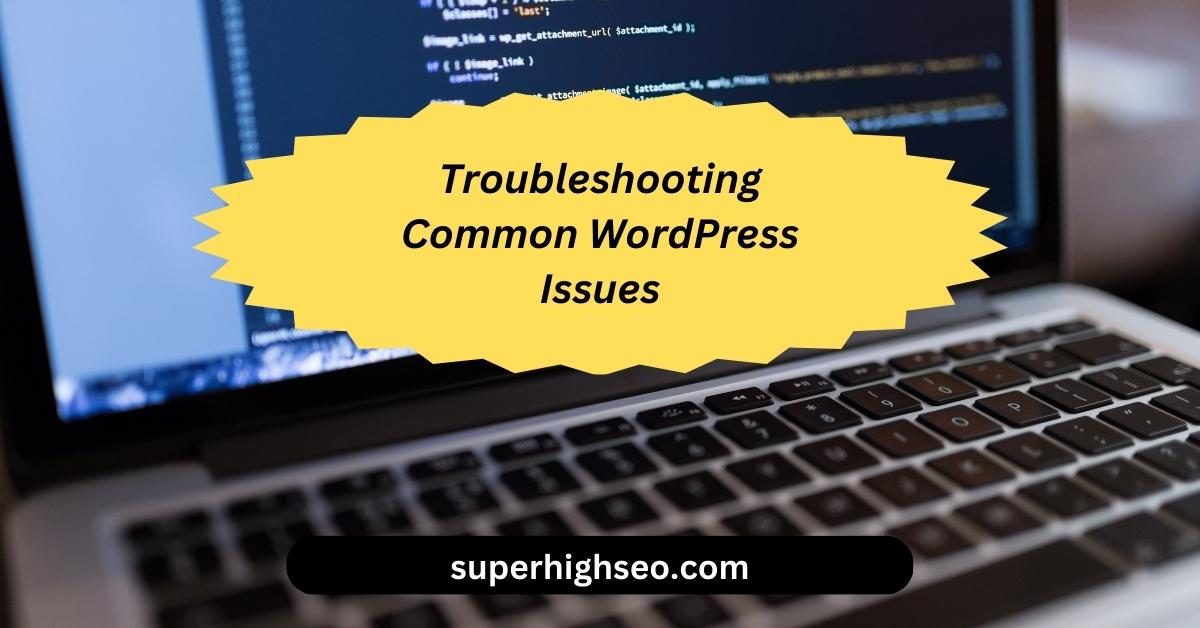 Troubleshooting Common WordPress Issues